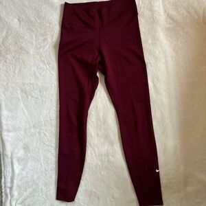 Maroon Nike Leggings